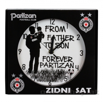 Zidni sat PFC "FROM THE FATHER..."